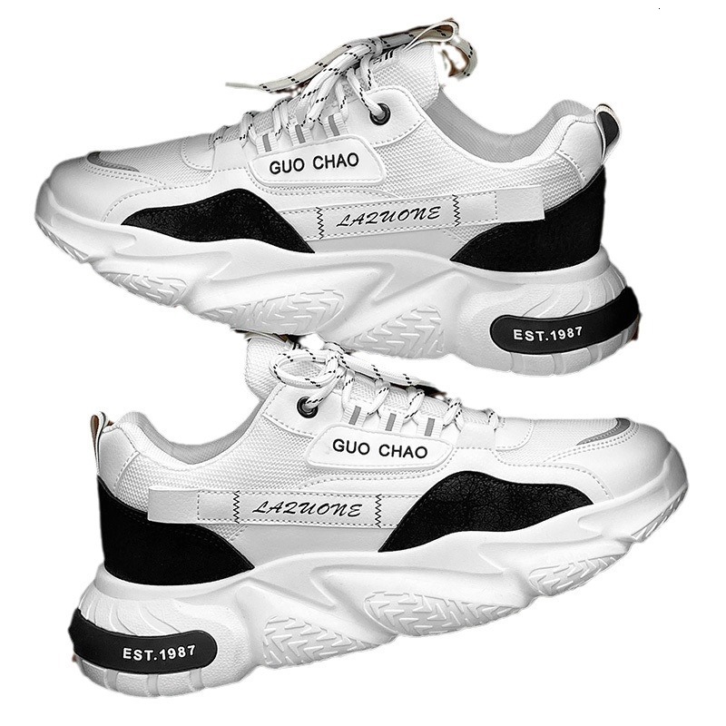 2025 new sports men's shoes designer trendy, fashionable, breathable mesh casual men's shoes suitable for running, anti slip and height incr