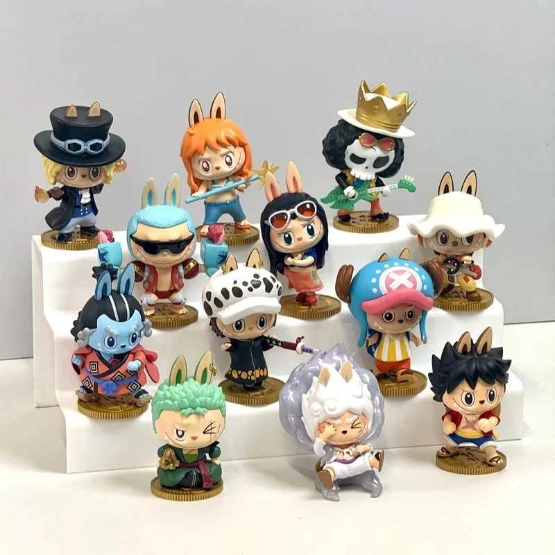 The real monster X One series Labubu brand blind box animation character model decoration toy mystery box gift X2503121
