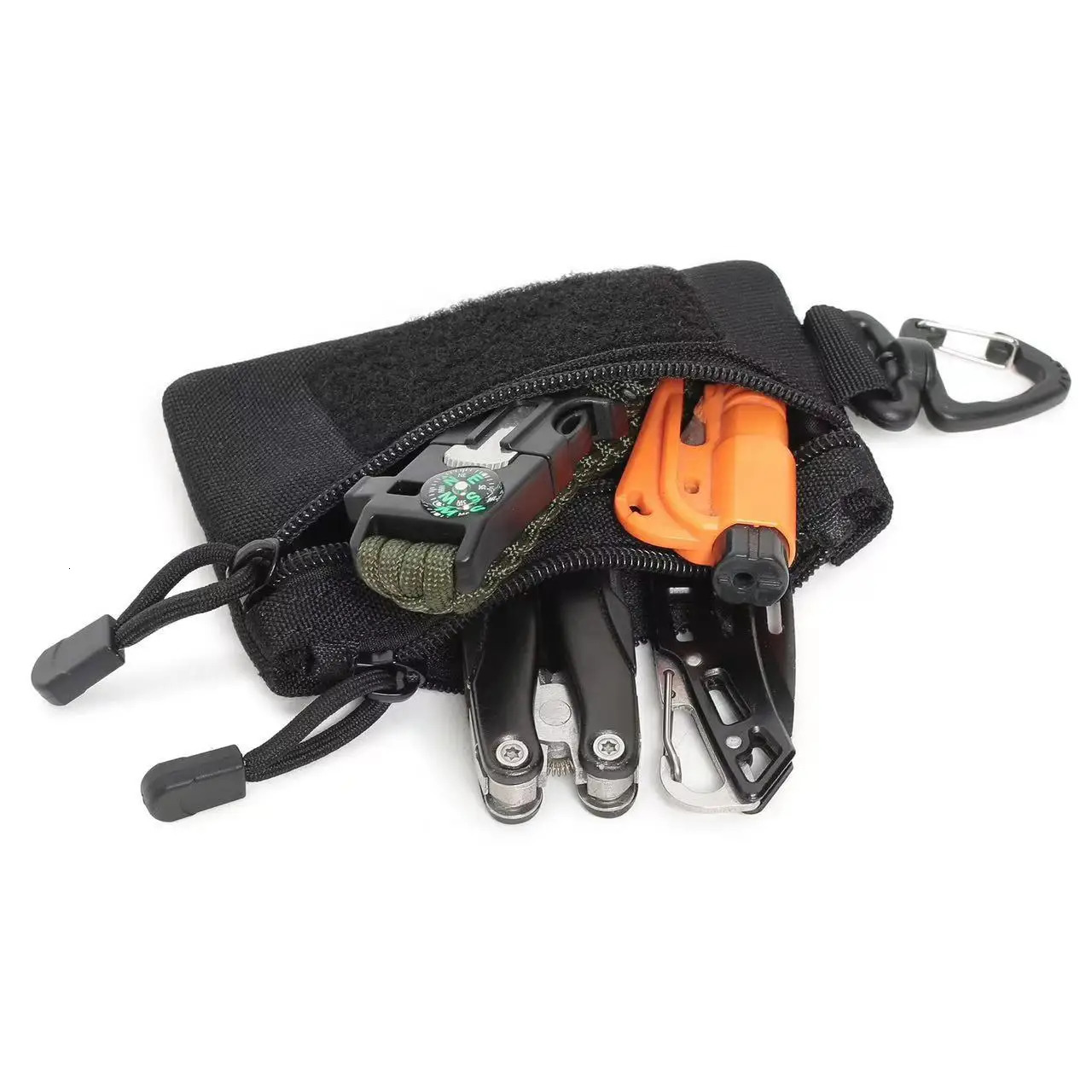 Tactical Pouch Mini Wallet Card Key Holder Pouch Belt Waist Pack Hiking Hunting Bag Outdoor Sport Coin Purse Multifunctional Bag 250311