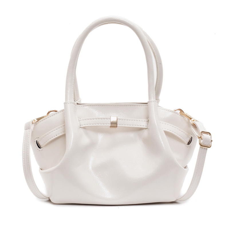 New Niche Designer Fashion Handbag, Large Capacity Handheld Storage Bag Trendy Multifunctional Single Shoulder Crossbody Bag Casual Saddle Bag Wallet 