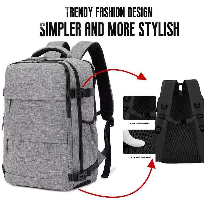 40X20x25 Ryanair, Travel For Women Men, Personal Item Carry On Backpack, Business Weekender Laptop Backpack