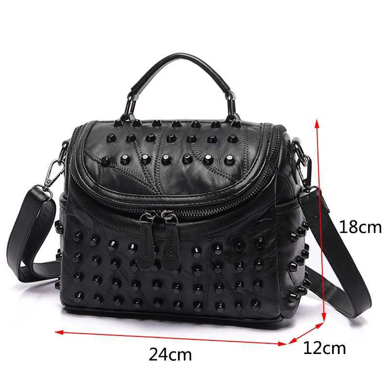 New Arrival Women Genuine Leather Sheepskin Messenger Bags Handbags FaMOUs brands Designer Female Handbag Shoulder Bag Sac T250312