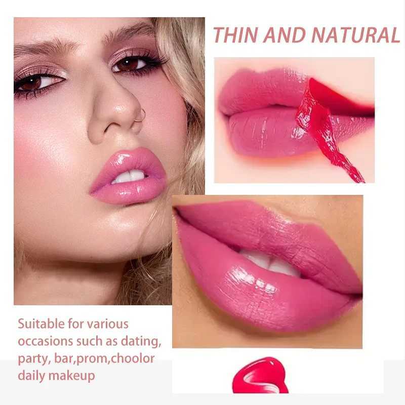 Peeled lip color matte contour tattoo lip color waterproof transfer anti tear natural rose pink lip color W250312