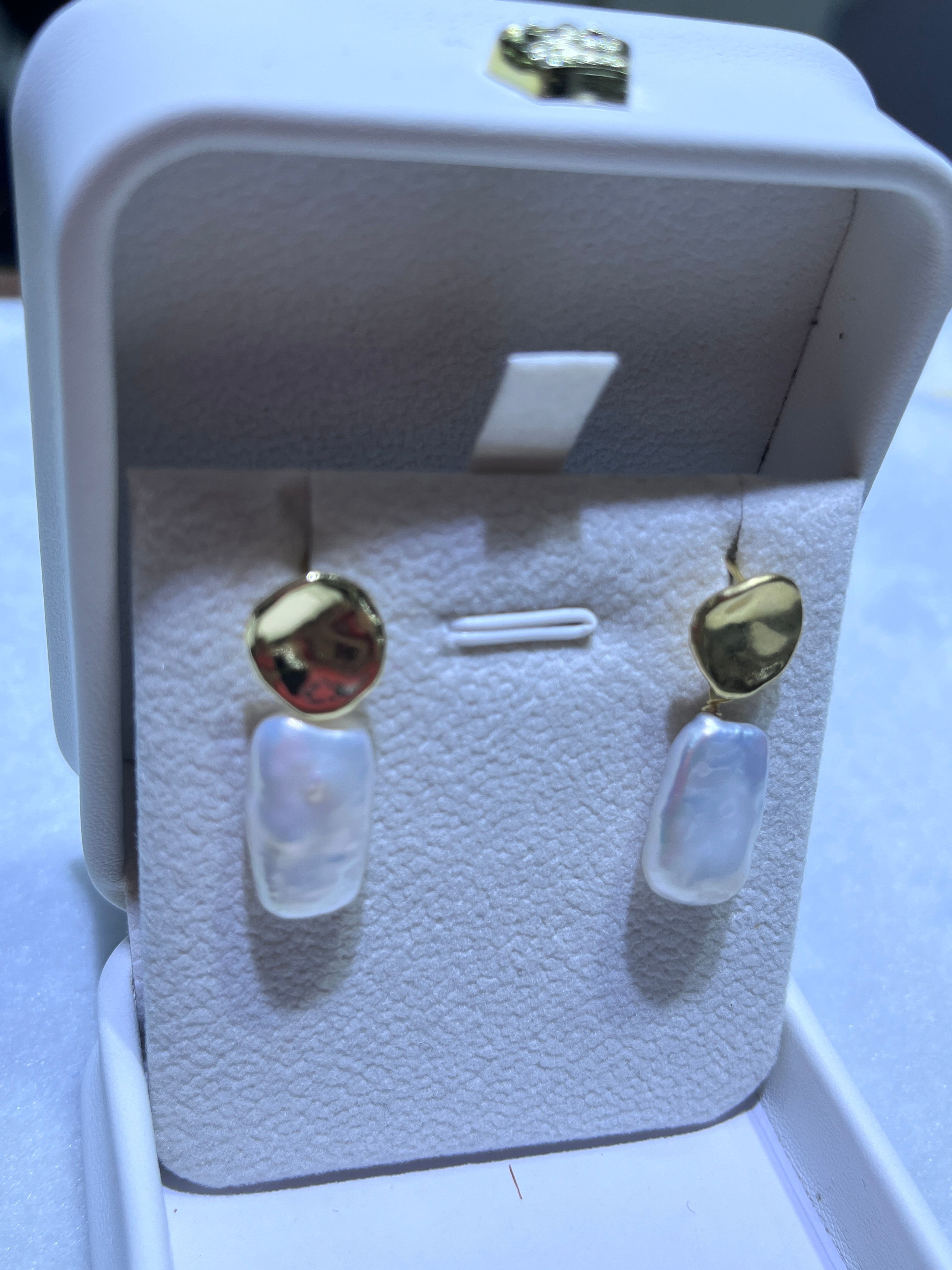 Women's Freshwater Pearl Pendant Earrings - Chic Fashion Jewelry Accessory