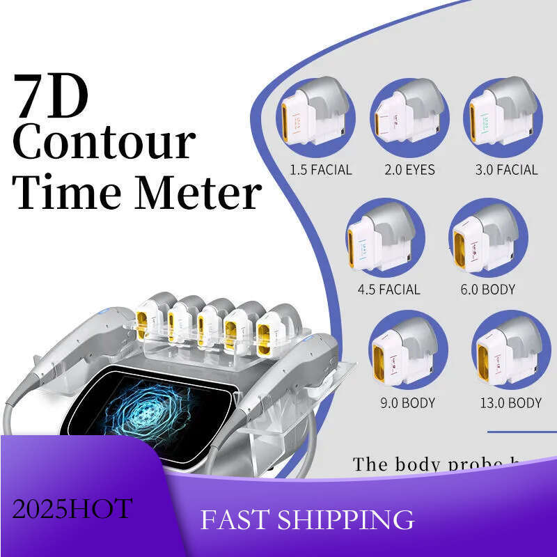 Good Best Selling Hifu 7d with 7 Cartridges 7D HIFU Machine With