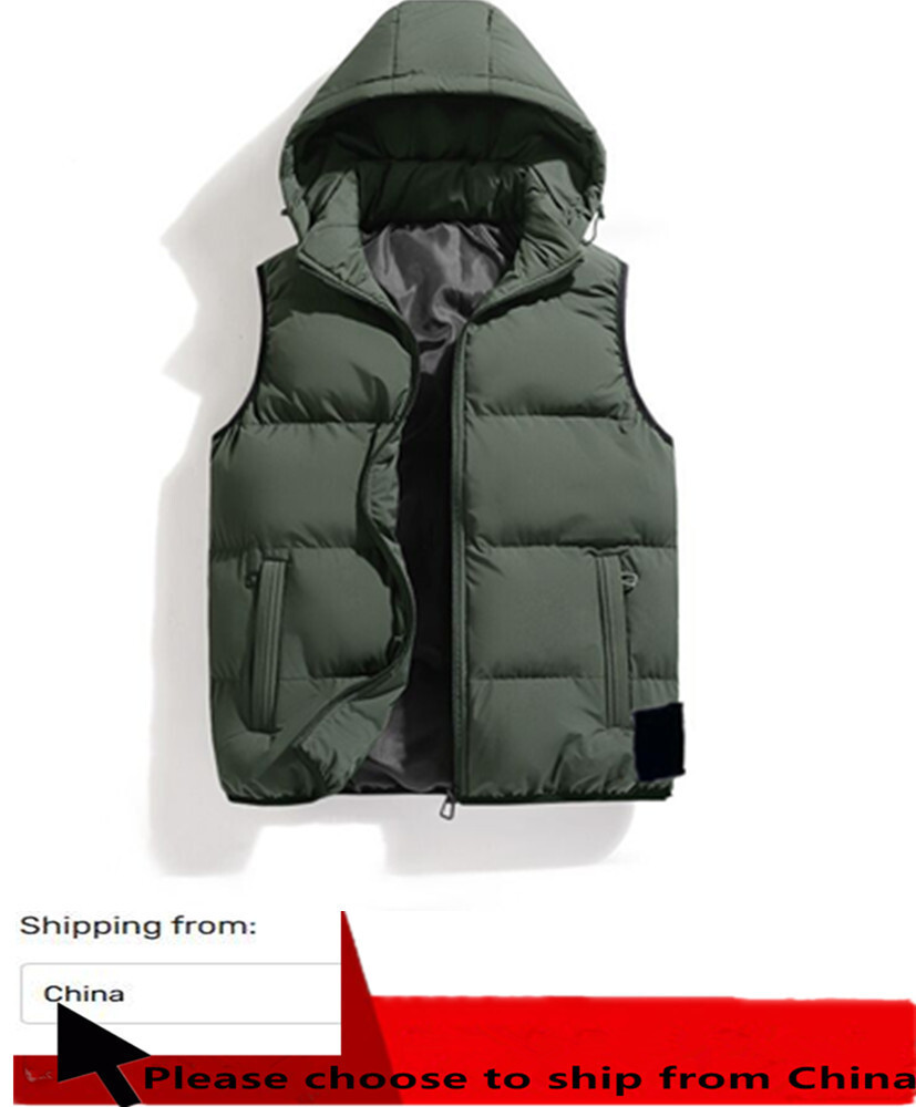 Designer Embroidered Compass Badge Puffer Vest Mens Waistcoat Winter Down Vests Unisex Couple Bodywarmer Womens Jacket Outdoor Warm Thick Outwear Clothing Gilet