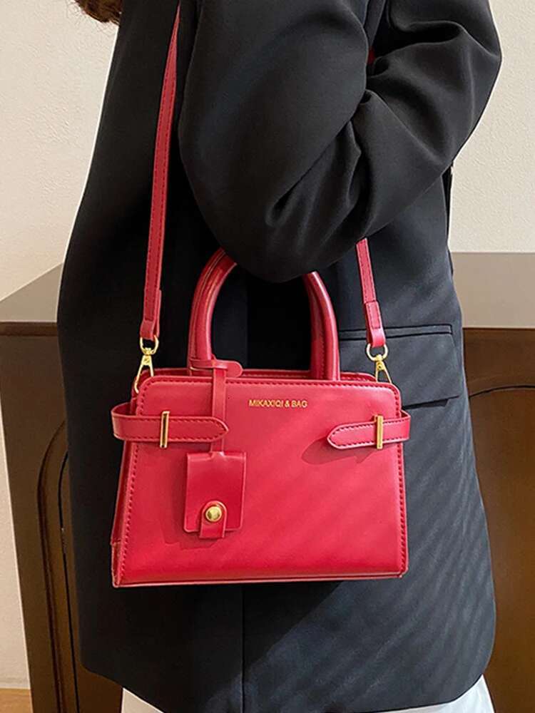 New PU Leather Small Handbags Women Winter Solid Color trend Crossbody Bag leisure Female Daily Commuter Shoulder Bags