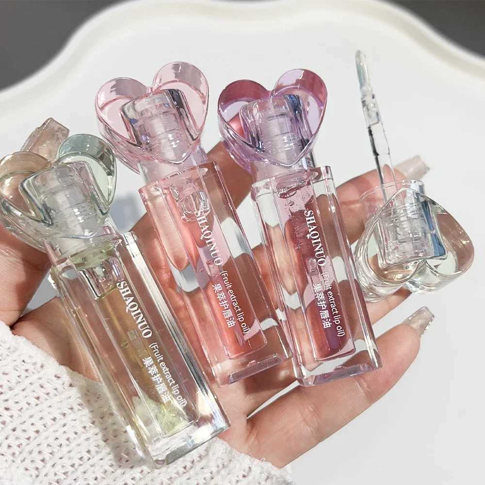 Transparent Jelly lipstick Mirror Lip Color Moisturizing Lasting Watergloss lipstick Female lipstick Cosmetics W250312