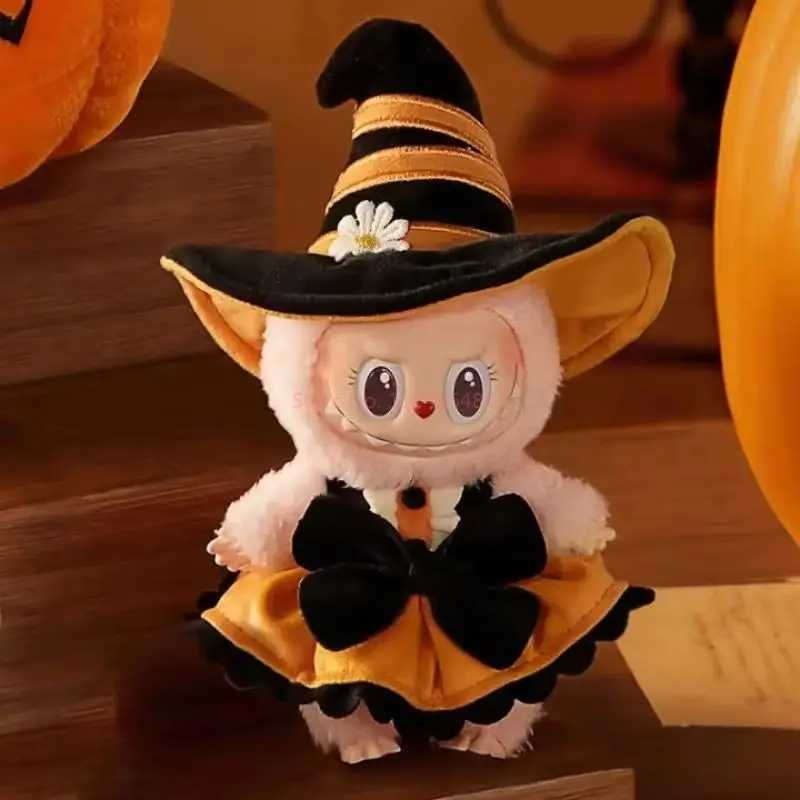High quality Sweetheart Halloween Mokoko Happy Party Series Pumpkin Labubu Vinyl Pendant Copy Doll Toy Christmas Gift X250312