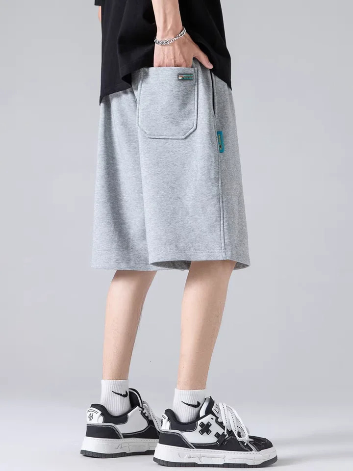 Summer Mens Shorts Breathable Cotton Colorful Drawstring Lightweight Loose Fit Sports/Beach/Workout Short Pants Big Size 8XL 250310