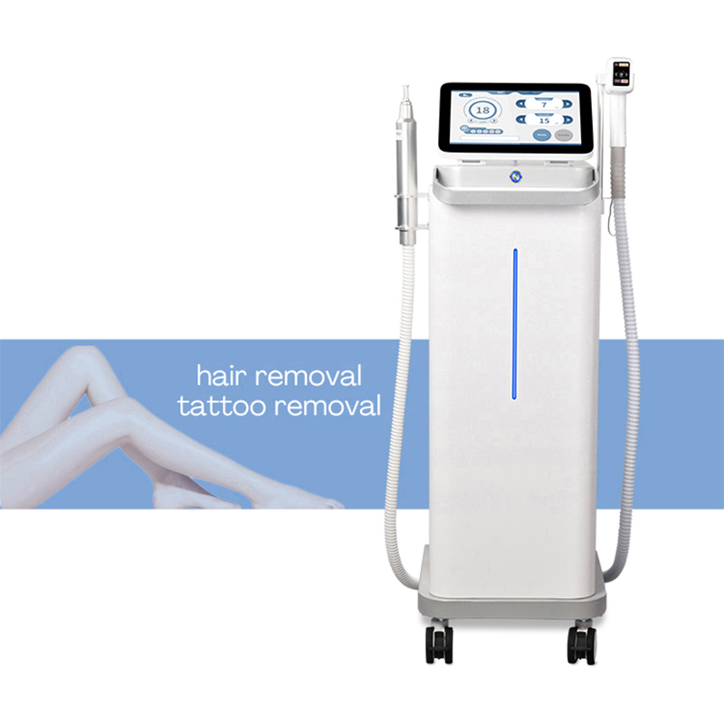 Hot Sale 2 Handles Pico Laser Tattoo Removal Diode Laser 810 Diode Laser Hair Removal Beauty Device Skin Rejuvenation Washing Eyebrows Beauty Machine