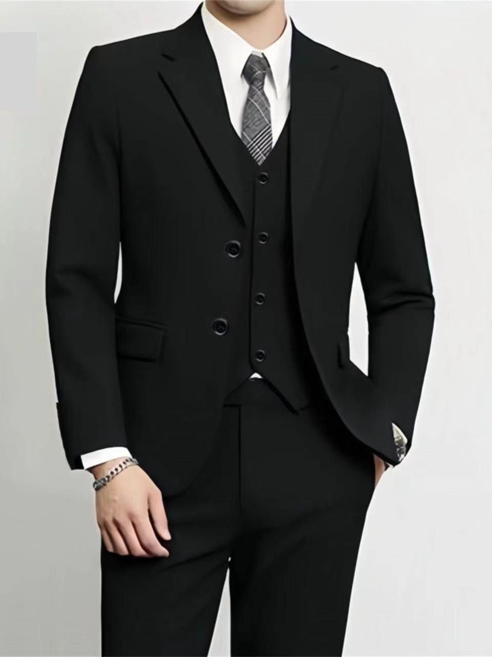k1013 Autumn new men's suits, fashionable solid color small suits, men's jackets
