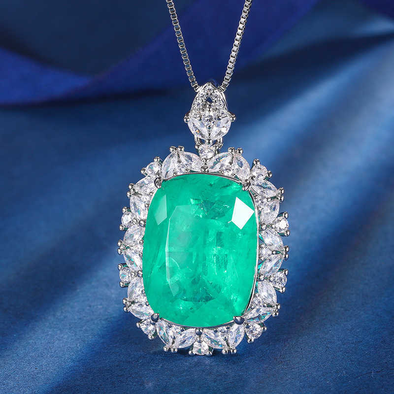 Zhuangsheng copper bottom gold-plated simulated emerald set temperament style full diamond luxury setting 15 * 20-10 * 12 W250312