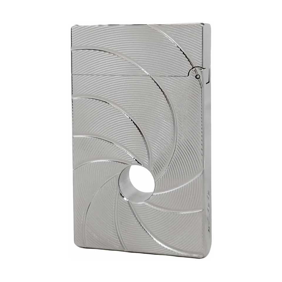 007 Lighter Metal Ping Sound Smoking Cigarette Tobacco Accessories Cigar Men Gifts Collections Refillable GasC250312