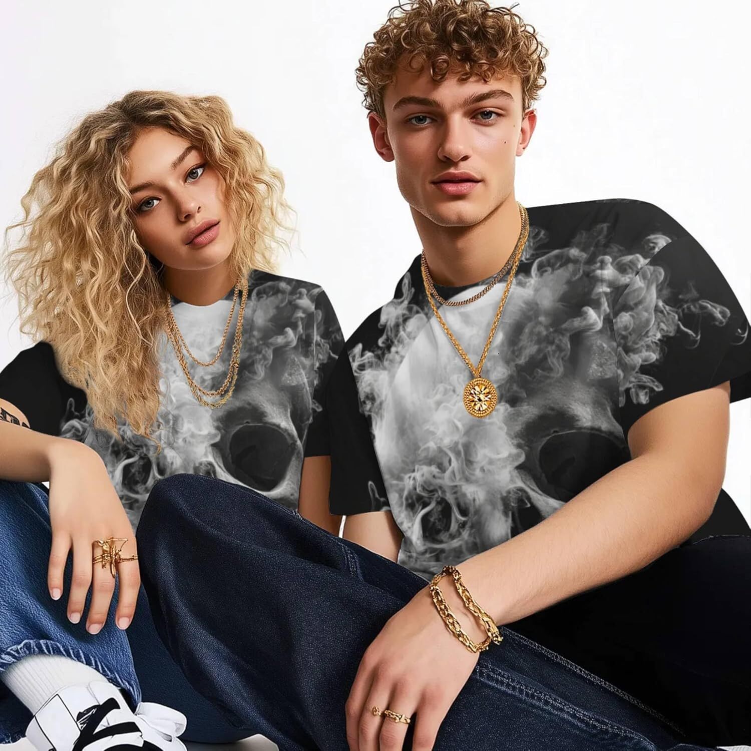 Mens T shirt 3D Pattern Print T-Shirt with Design Breathable Cool Lightweight Flexible Easy to Match Diverse tee Casual tops summer clothes