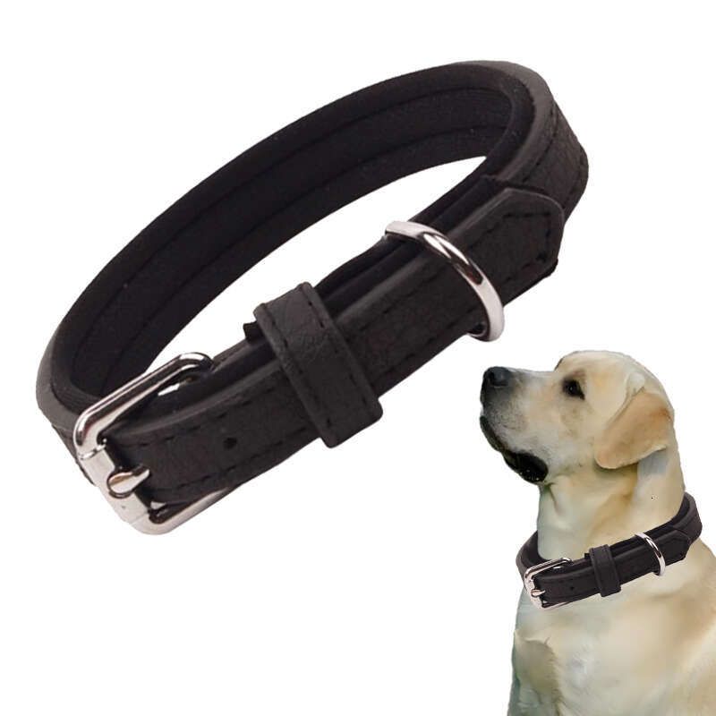 Leather Dog Best Collar Full Grain Heavy Duty Genuine Leather