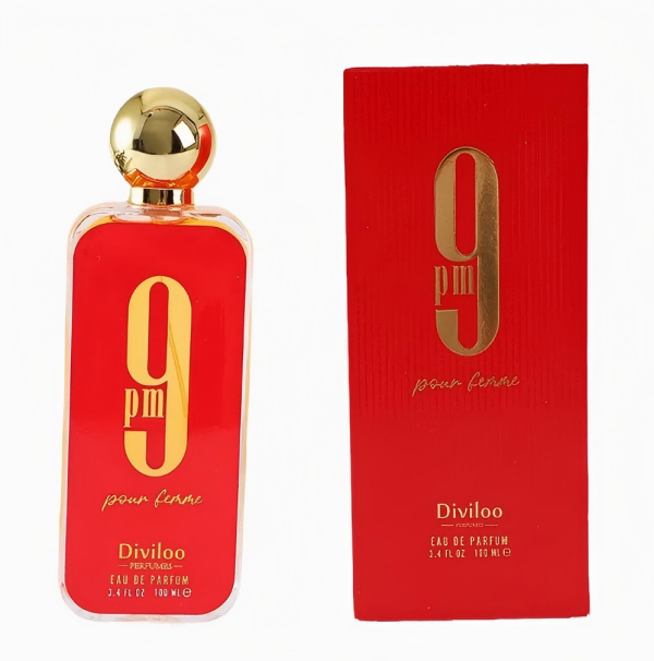 Premium Red Oriental Perfume - Light Aroma & Strong Scent - 100ml