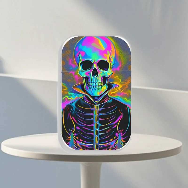 2024 NEW Personzed Skull Lighter Metal Igniter Butane Torch Gas Lighter Smoking Mens Lighters Portable Gadgets Cool GiftsC250312