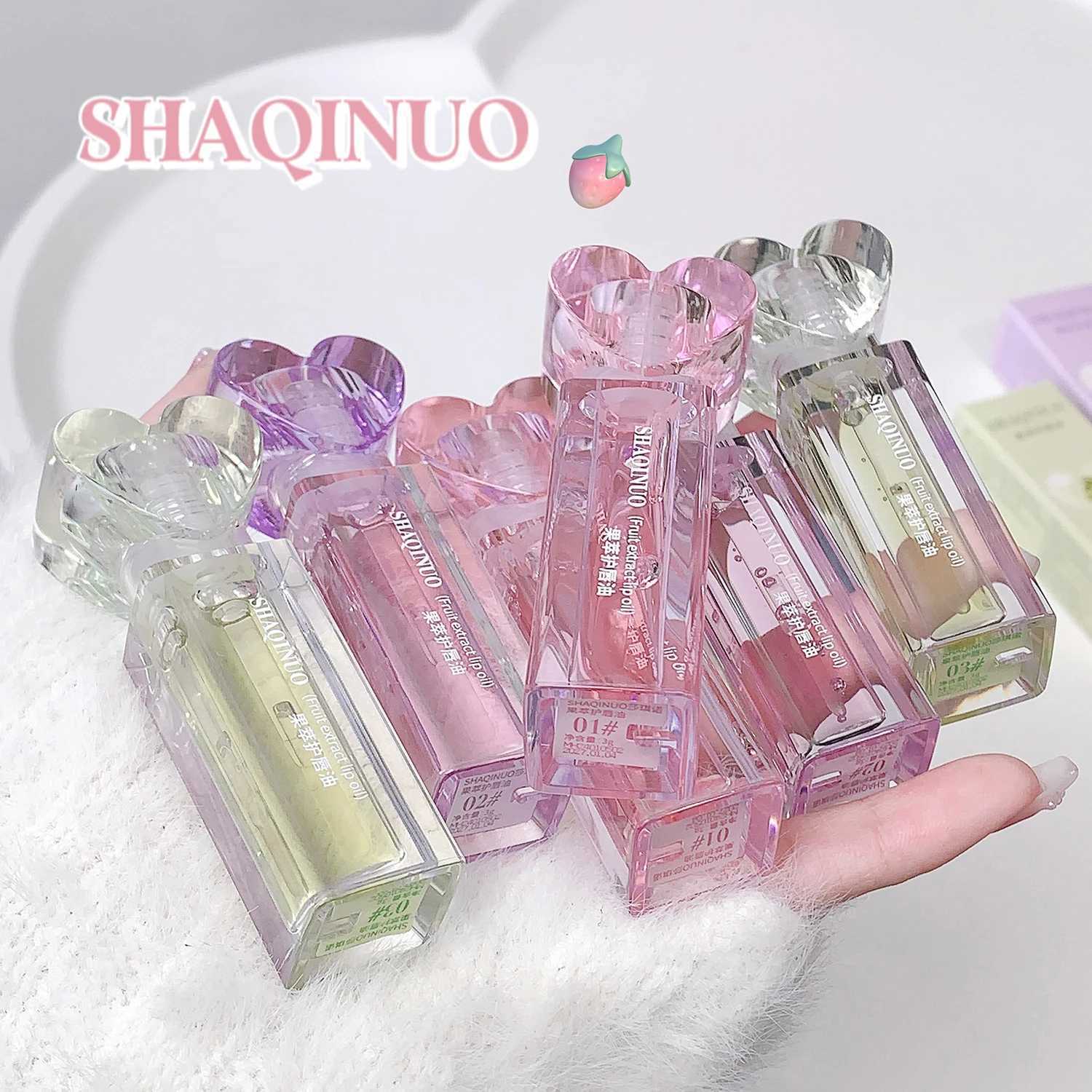 Plumping Jelly Lip Gloss Lasting Moisturizing Transparent Lip Oil Water Light Mirror Peach Lipstick Women Lips Makeup CosmeticsXJ250312