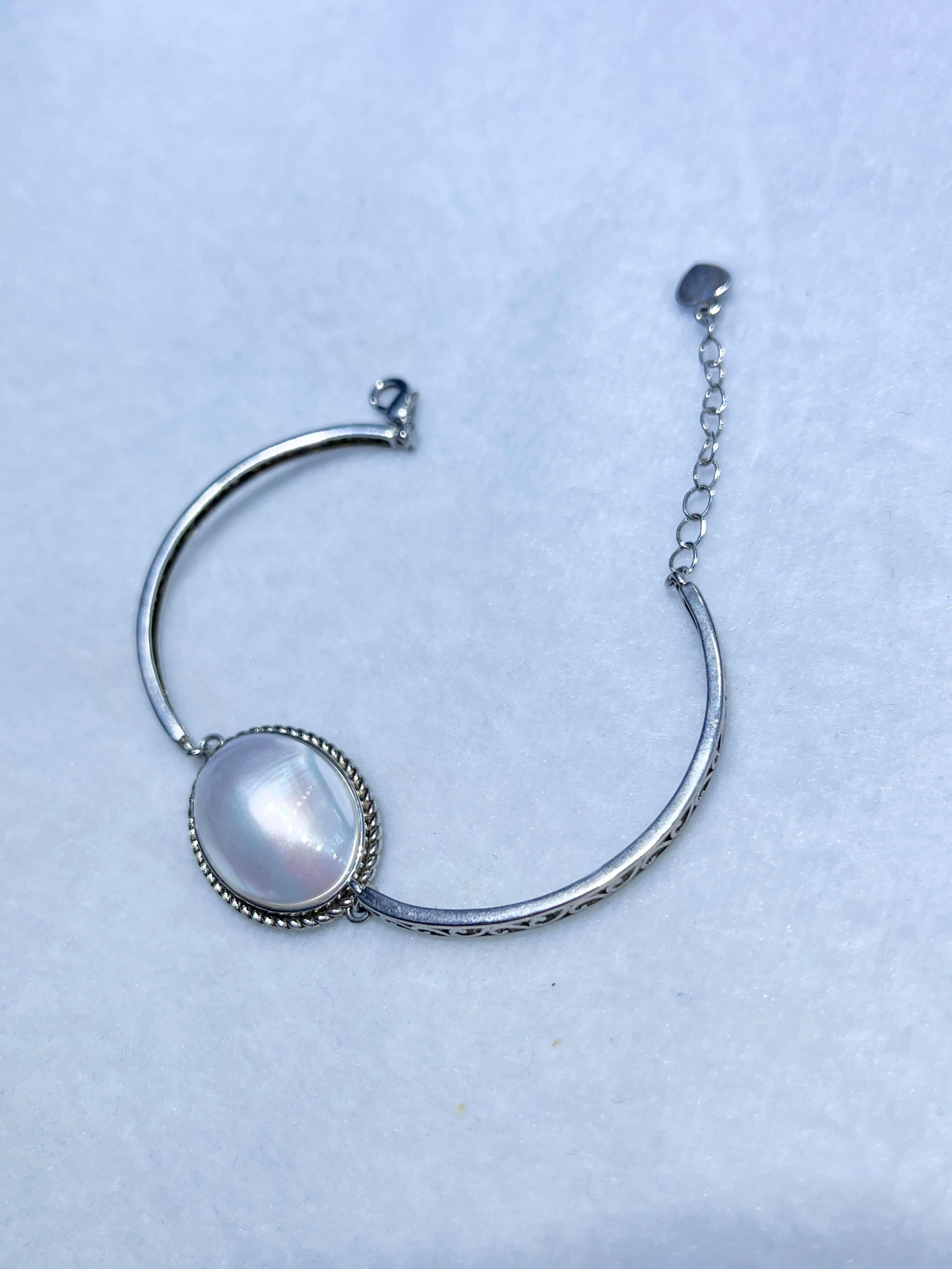DIY Stainless Steel Bracelet with Circular Base for Jewelry Making - Handmade Craft Kit