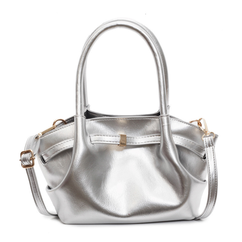 New Niche Designer Fashion Handbag, Large Capacity Handheld Storage Bag Trendy Multifunctional Single Shoulder Crossbody Bag Casual Saddle Bag Wallet 