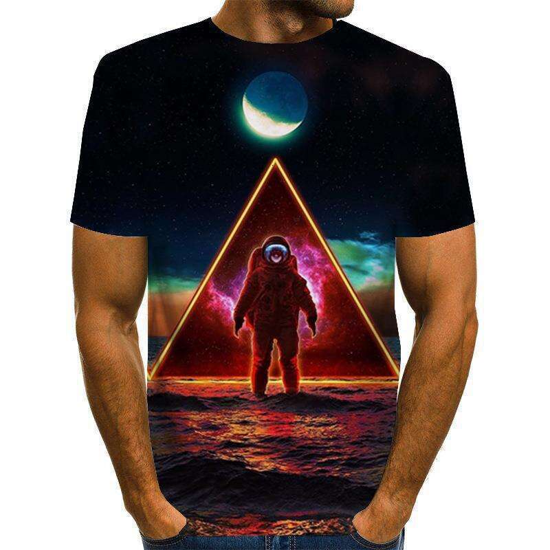 printed beer 3D T-shirt, digital printing for men's women's trendy short sleeved T-shirt top, 2025 new style, chic and elegant