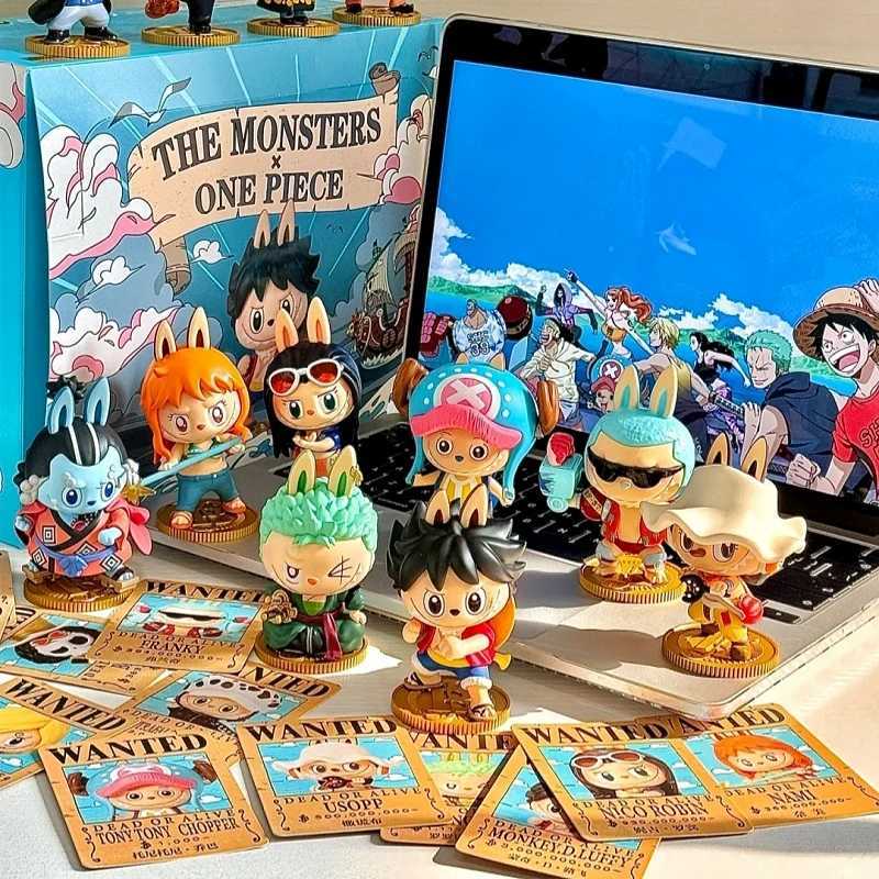 The real monster X One series Labubu brand blind box animation character model decoration toy mystery box gift X2503121