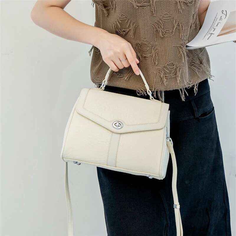 Toptrends Vintage Genuine Leather Tote Handbags For Women 2025 Designer Top Handle Satchel Ladies Shoulder Crossbody Bags