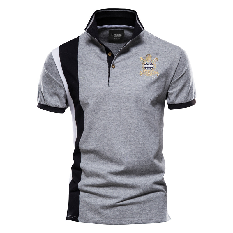 tracksuit Summer New Polo Collar Sports Pure Cotton POLO Shirt Fashion Casual Men's Embroidered Short Sleeve T-shirt