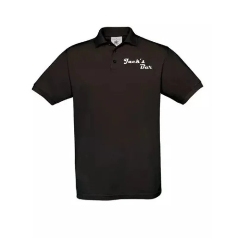 POLO Shirt Mens Tshirt High Quality Letter Printing Short Sleeve Comfortable Breathable Business Polo 250312