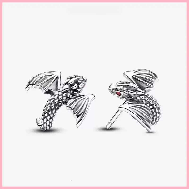 Silver 2024 PoFlower Game Series New Product Rings Earrings Necklace Charm Beads Suitable For Fashion Bracelets Wome Pendant Jewelry Gifts Free Shippi