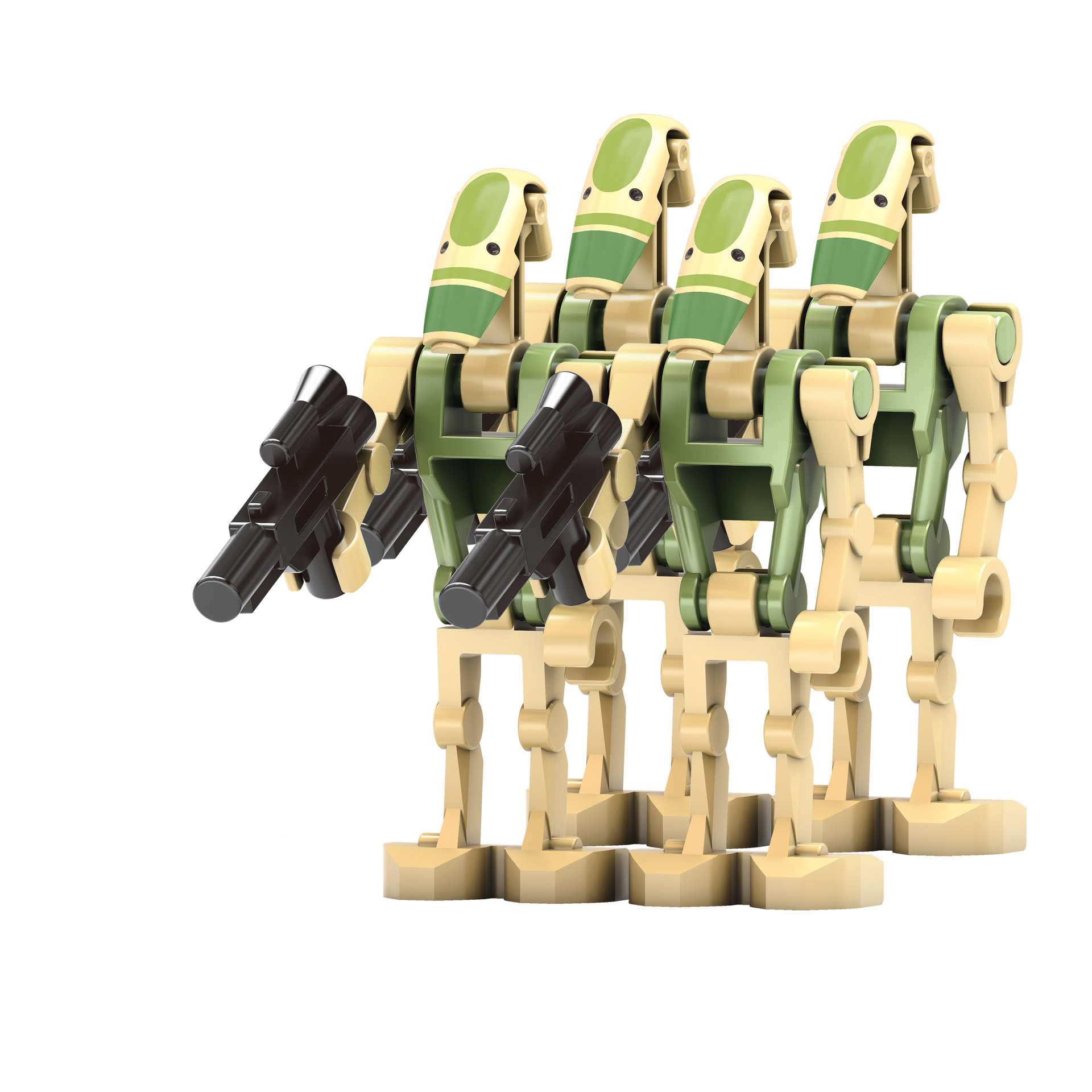 Wholesale TV movie series small particle assembly robot enlightenment toy bag building blocks