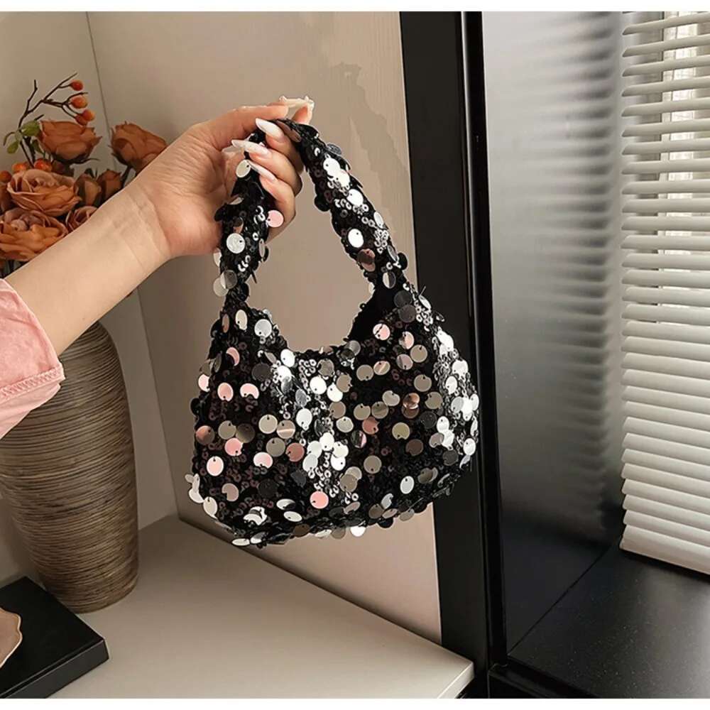 Sequin Bag Sier Cloth Bgbg Handbag Portable Girls