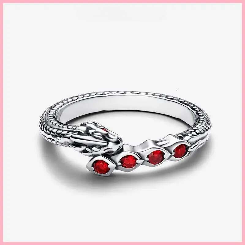 Silver 2024 PoFlower Game Series New Product Rings Earrings Necklace Charm Beads Suitable For Fashion Bracelets Wome Pendant Jewelry Gifts Free Shippi