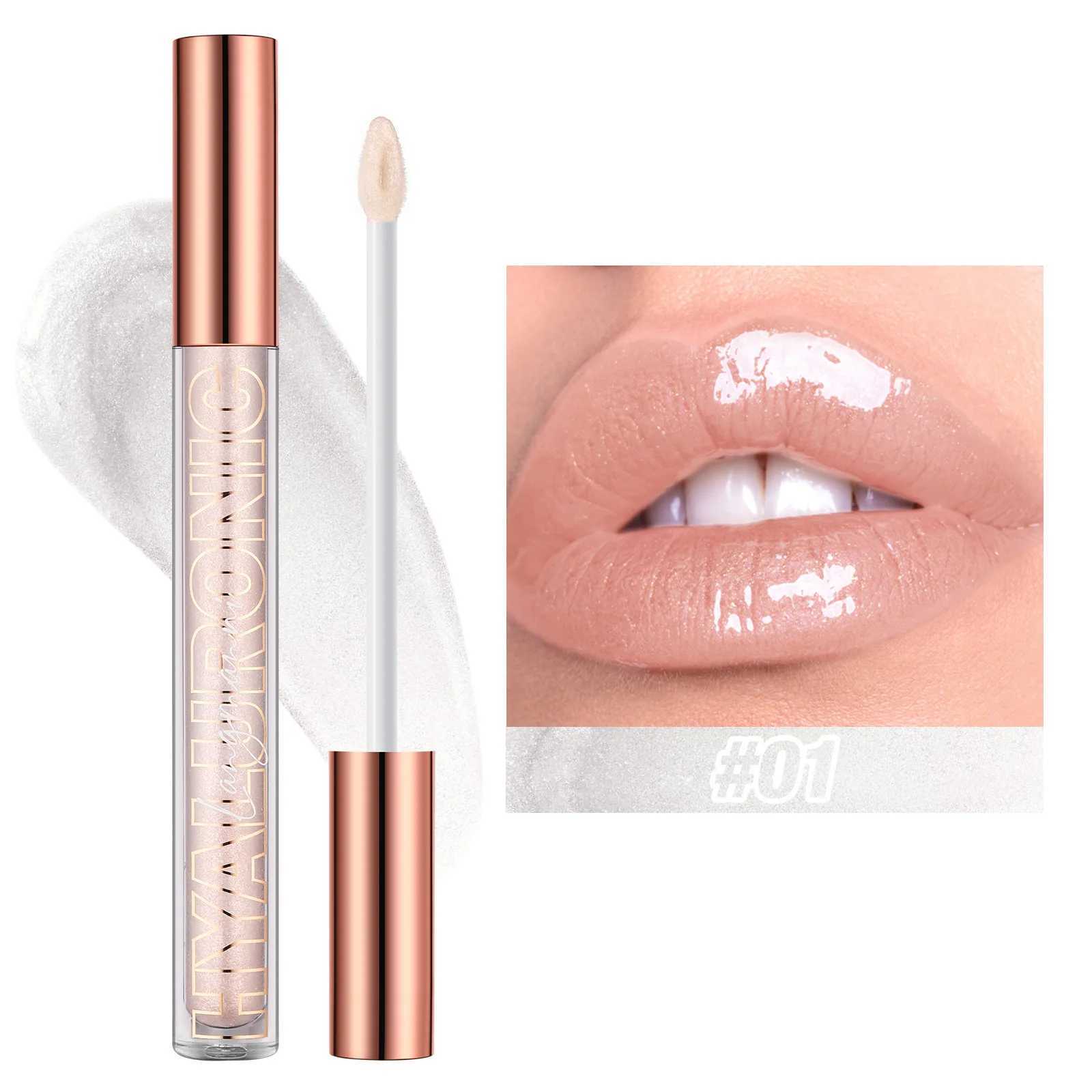 Langmanni hyaluronic acid lipstick gloss 8 colors available humectant lipstick gloss W250312