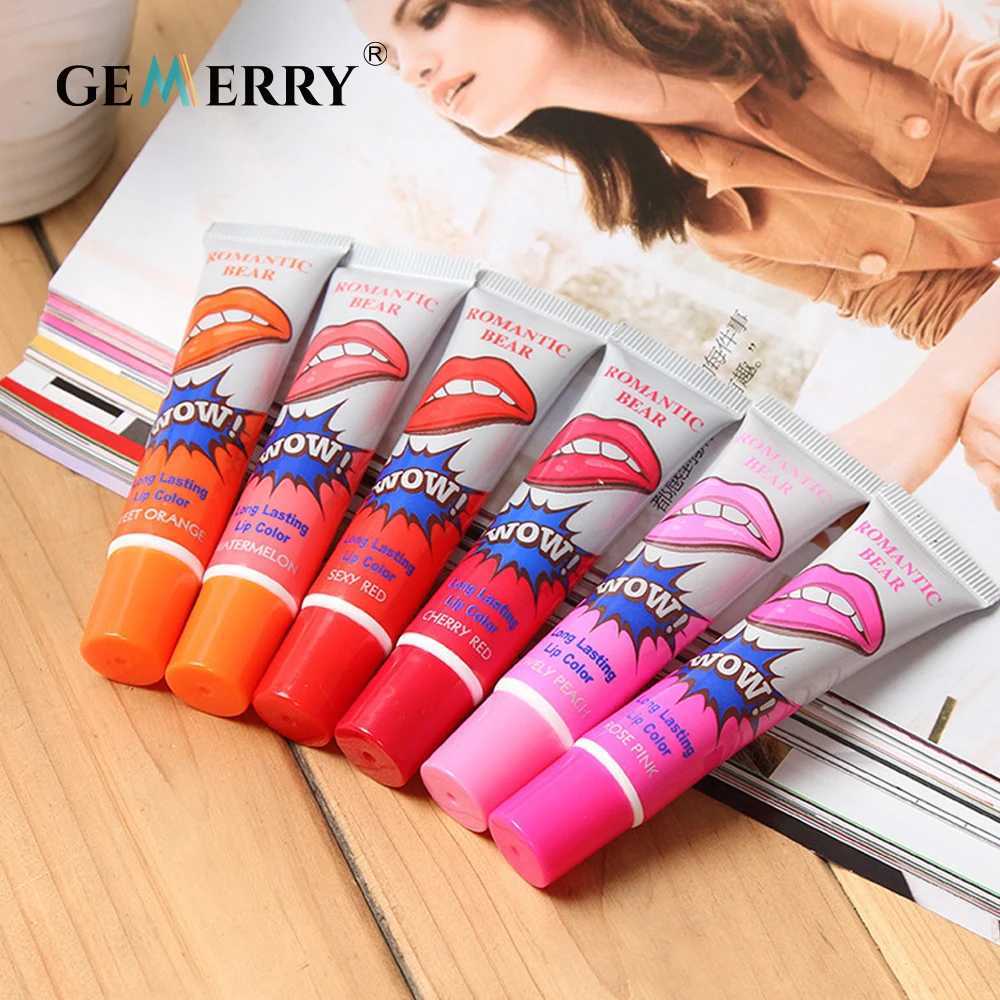 Amazing peeling liquid lipstick waterproof durable tear lipstick gloss women sexy makeup tear pull lip facial mask cosmetics W250312