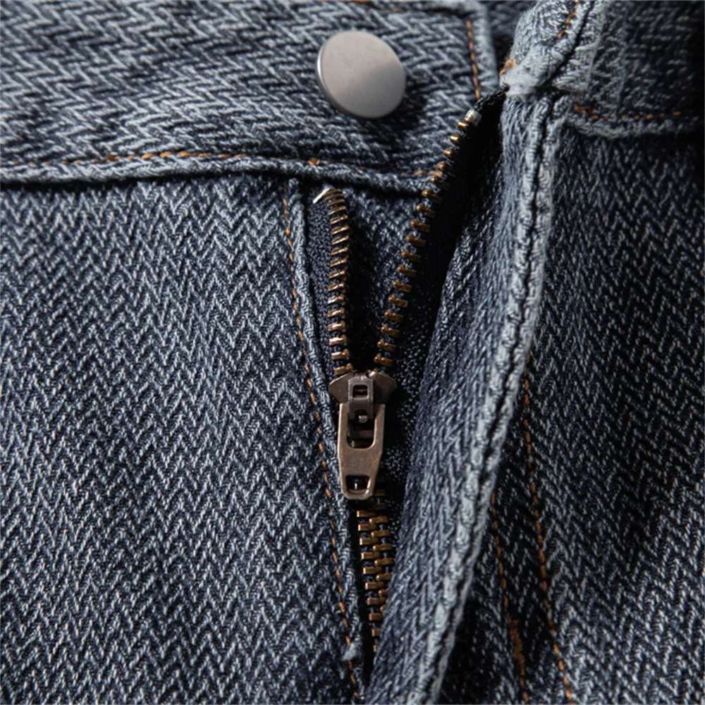 AIOPESON Mens Retro Denim Cotton Blended Shorts Multi Pocket Solid Color Casual Street Clothing Day 250312