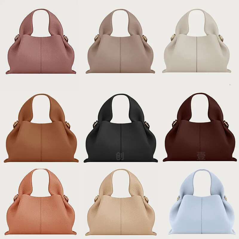 Women's Bags handbag New Women's Ladies Simple Dumpg Handbag Shoulder Cloud Bag French Brand