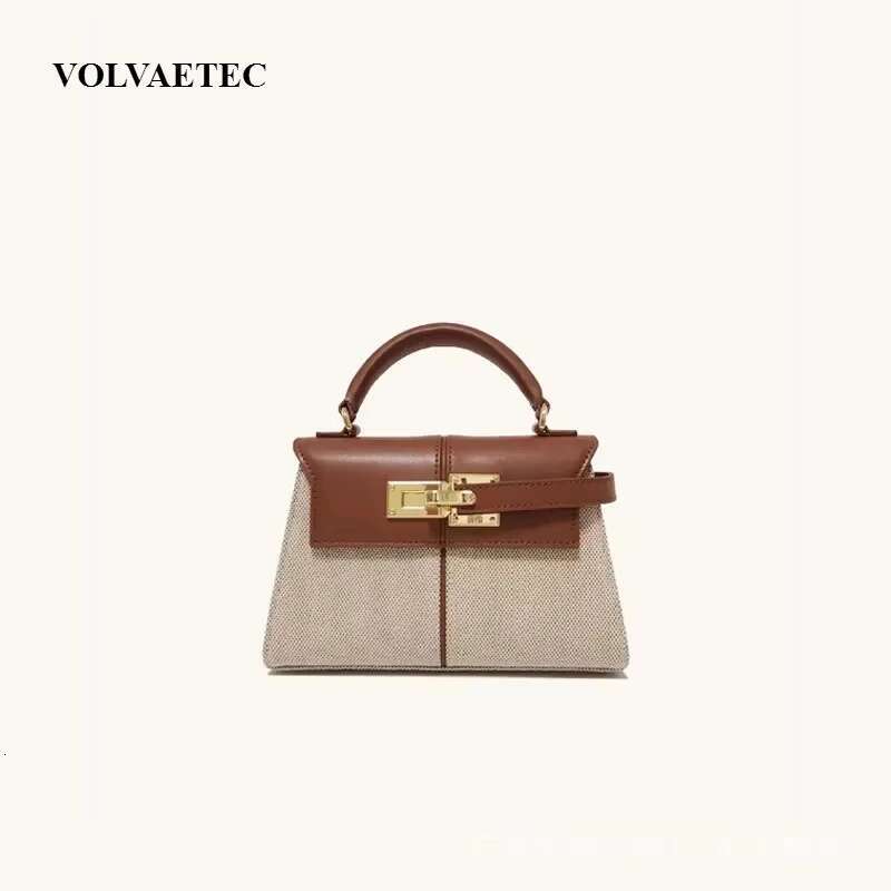 VOAETEC Niche Design Trapezoidal Handbag Going Out To Work Messenger Bag Women's Large Capacity High Sense Fashion Trend