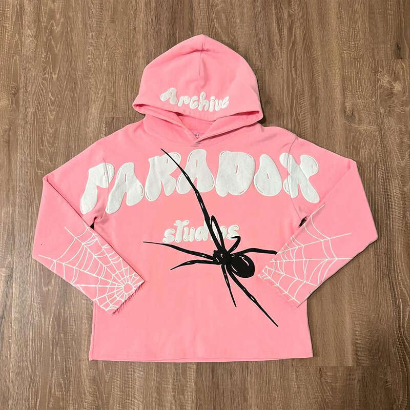 High Gothic Alphabet Foam Street Hip Hop Autumn/Winter Loose Personalized Hoodie