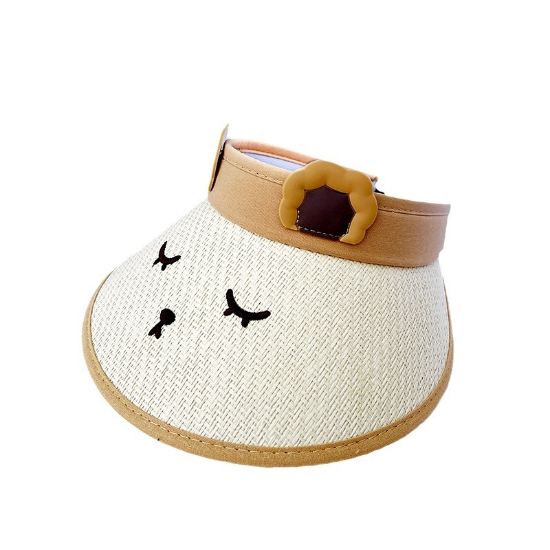 Children's hat girls and babies, summer sun empty top, outdoor activities for children, fisherman hat, baby baseball cap