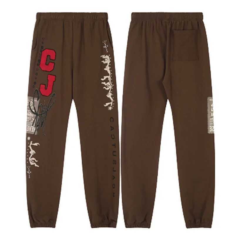 Fall Winter New Casual Pants ALPHAbet Towel Embroidery Men Women American High Street UTOPIA Co-branded Sports Pants X250319