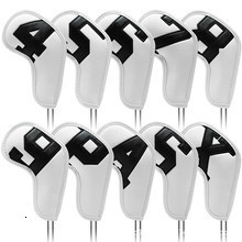 PU Golf Putter Headcover Sticker Buckle Golf Club Protective Cover Caps Universal Anti-Collision Pressure Outdoor Accessories 240430