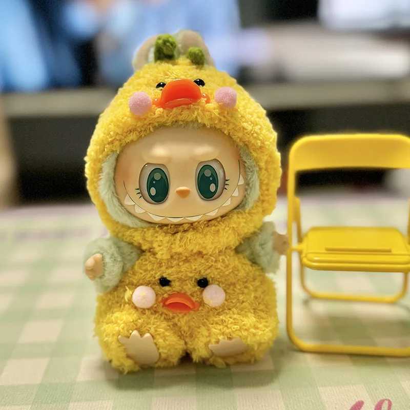 17cm Cute Mini Plush DollS Clothes Outfit Accessories For Korea Kpop Exo Labubu II Idol Dolls Sitting Party Clothing DIY GiftT250315