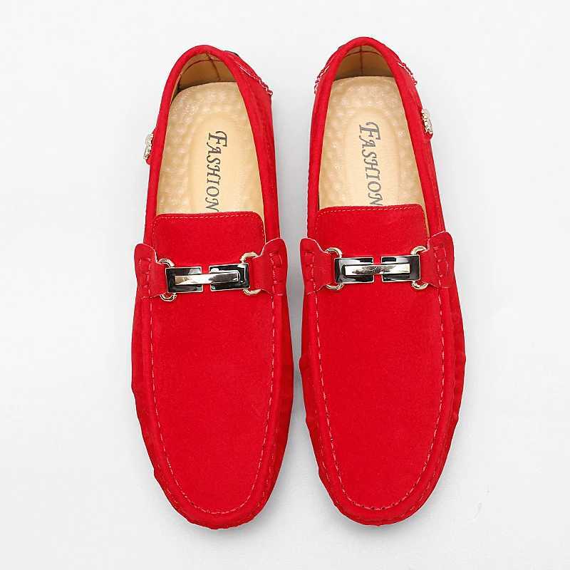 Elegant Men Loafers Soft Spring Autumn M Leather Shoes Men Slip Flats Lightweight Driving Shoes New Lazy Shoes Y250312
