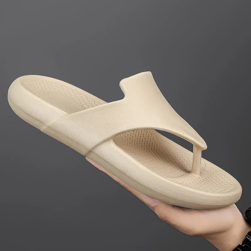 Mens Flip Flops Men Original s Shoes Male Sneakers Living Room Slippers for Man Genuine Leather Sandals House 250304