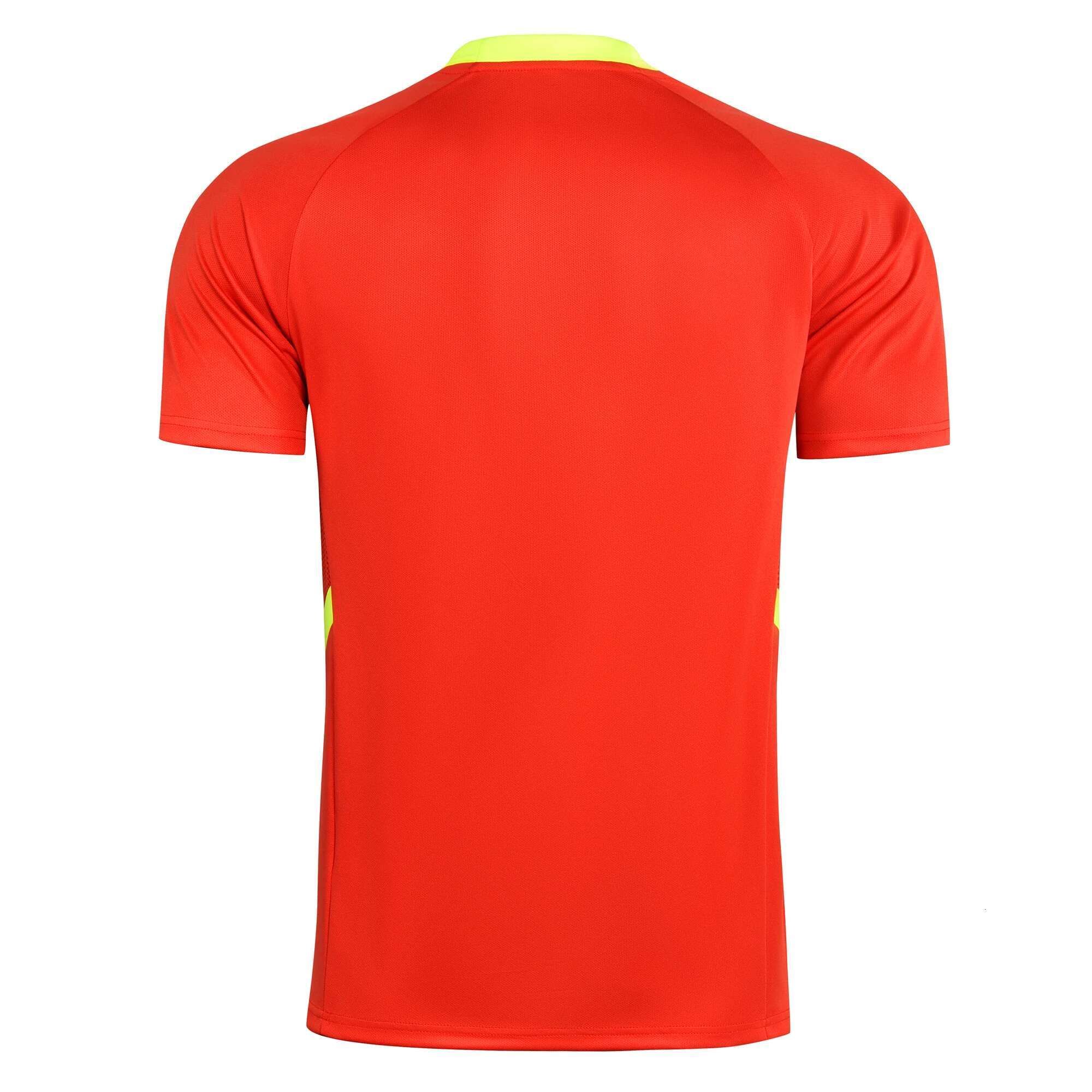 Men Professional Uniforms Rugby Soccer Football Referee Jerseys Pockets Judge Short Sleeve Shirts Breathable Quick Dry