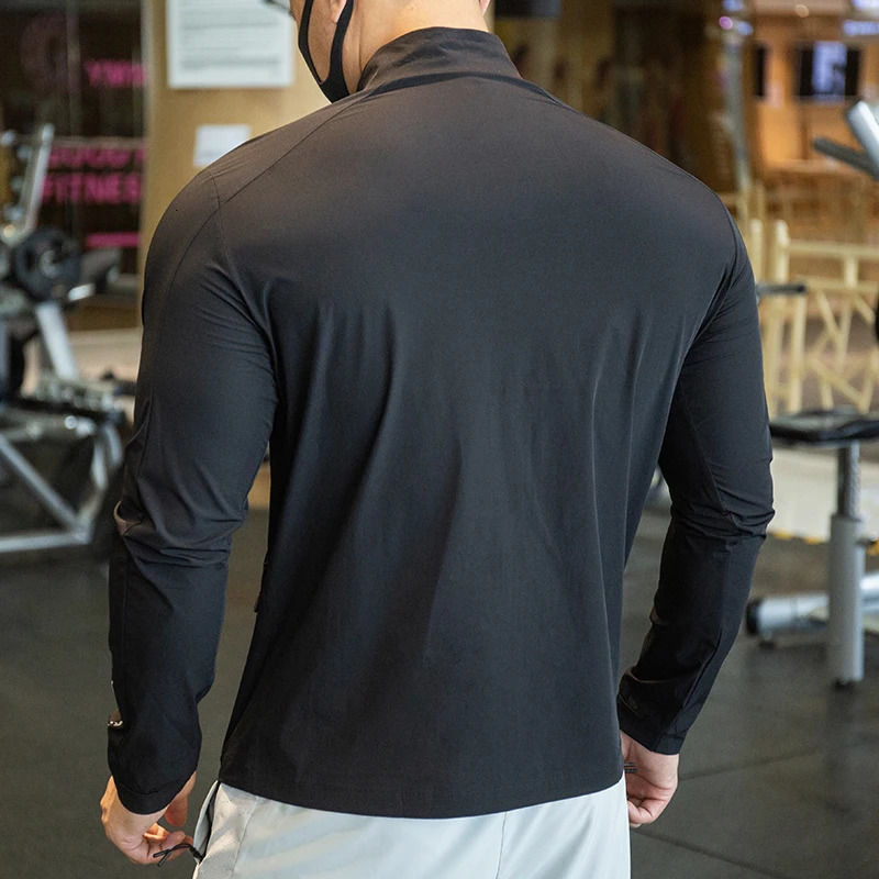 Men Ice silk Quick Dry Hiking basketball running Jackets Thin Waterproof fitness Gym Outdoor Sports Coats Skin Male Windbreaker 250313