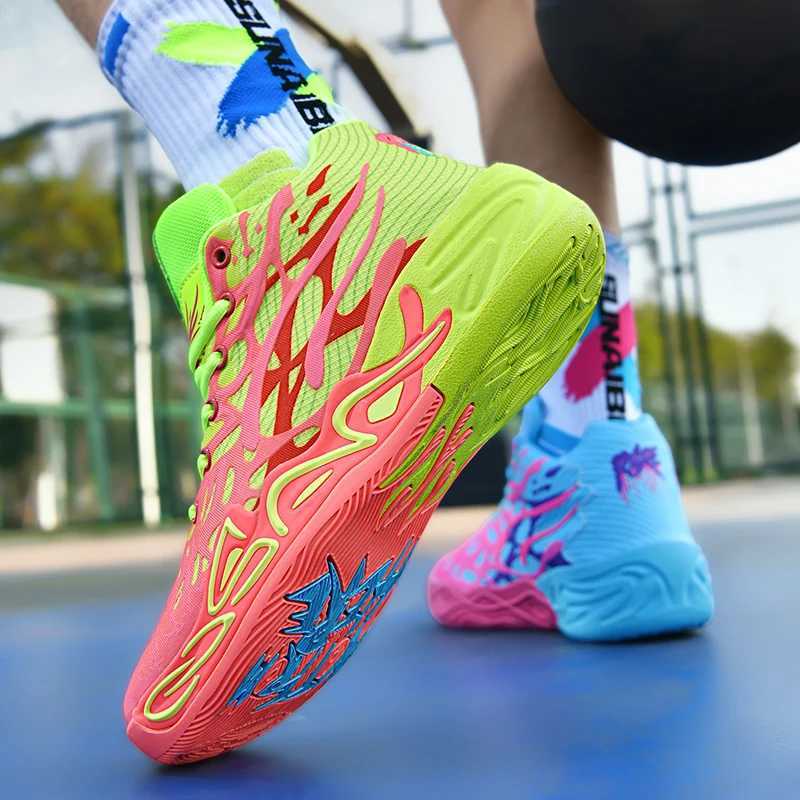 Mens Basketball Shoes Breathable Cushioning Non-Slip Wearable Runing Shoes Gym Training Athletic Basketball Sneakers for Wen Z250326
