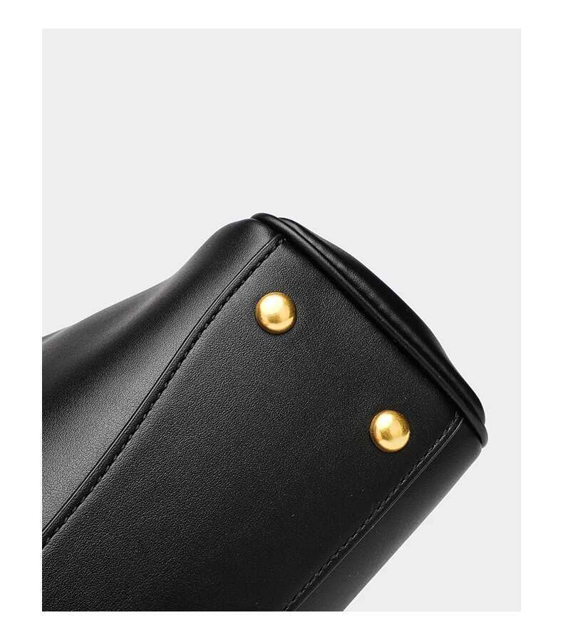 Women's Bags Women's Bags New Premium Genuine Leather Rodeobag Single Shoulder Crossbody Casual Commuting Kali Women's Bag Lock Buckle 
